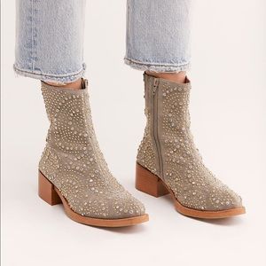 Free People Cocktail Hour Embellished Boots